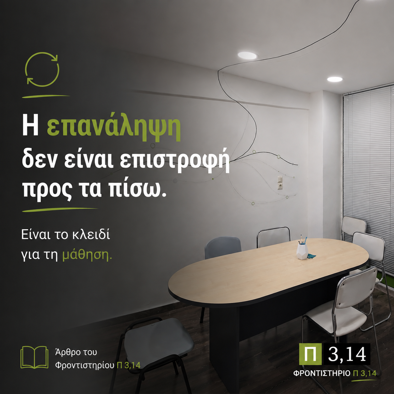 Η επανάληψη δεν είναι επιστροφή προς τα πίσω. Είναι το κλειδί για τη μάθηση.