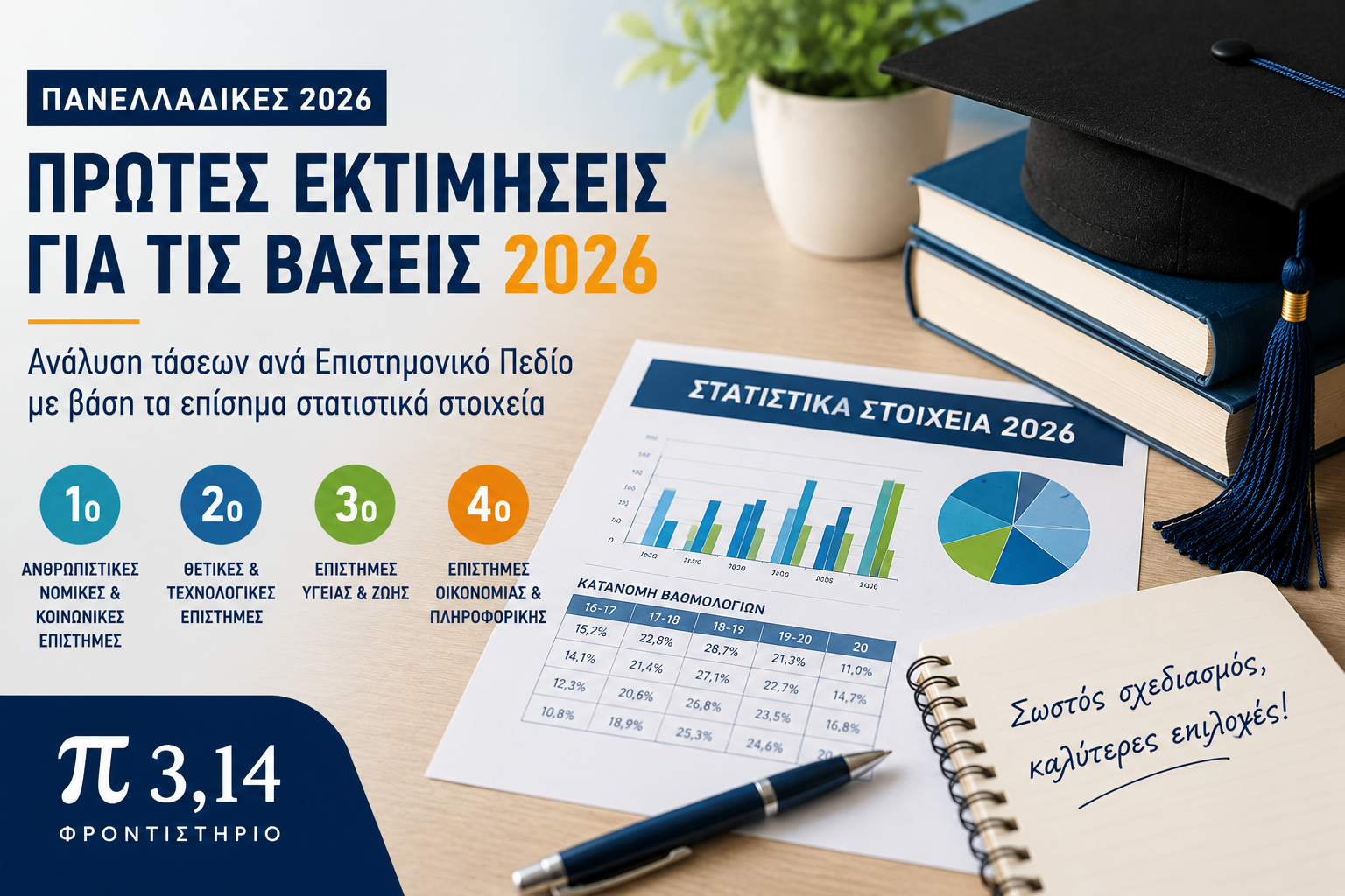Πρώτες εκτιμήσεις για τις βάσεις των Πανελλαδικών 2026 – Τι δείχνουν οι βαθμολογίες