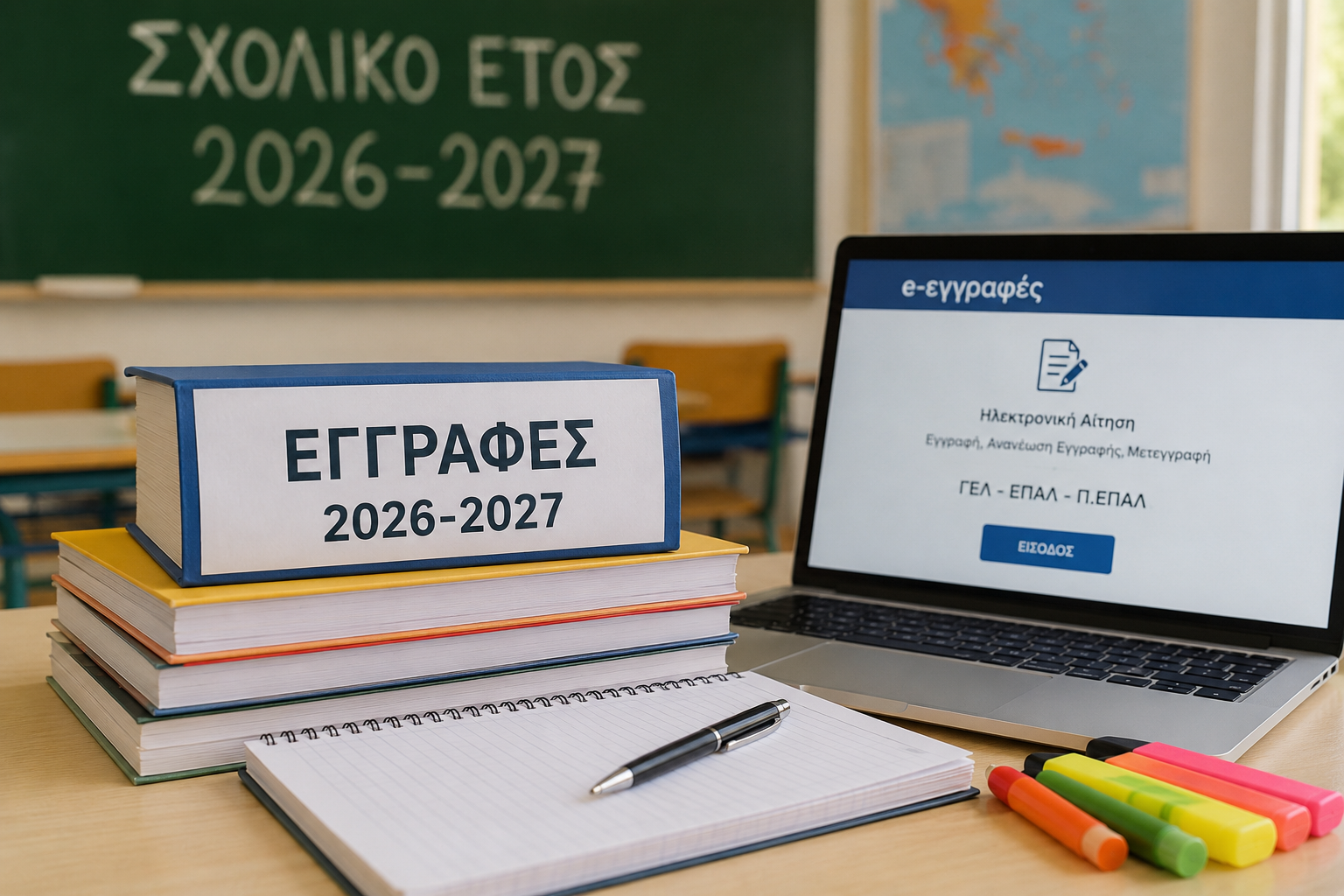 Εγγραφές και μετεγγραφές μαθητών 2026–2027: Όλη η διαδικασία και τι πρέπει να γνωρίζουν γονείς & μαθητές